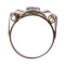Antieke gouden Retro ring.