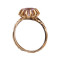 Antieke gouden ring met topaas