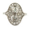 Art Deco diamanten verlovingsring.