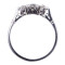 Gouden ring met diamant.