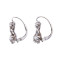 Gouden oorbellen met diamant 