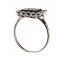 Gouden ring met onyx en diamant 
