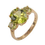 Ring met peridoot 